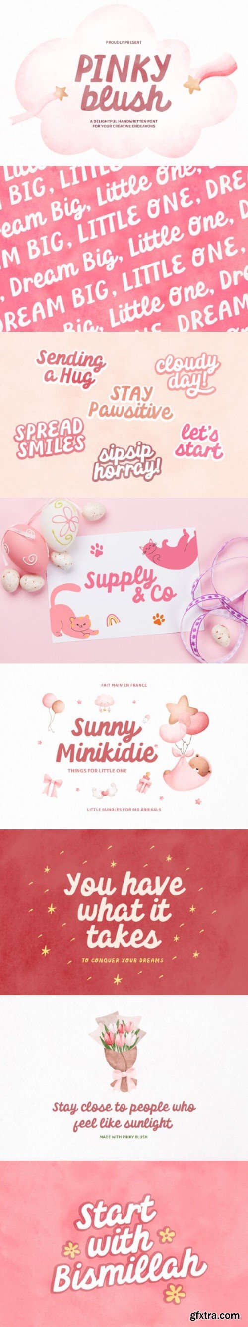 Pinky Blush Font