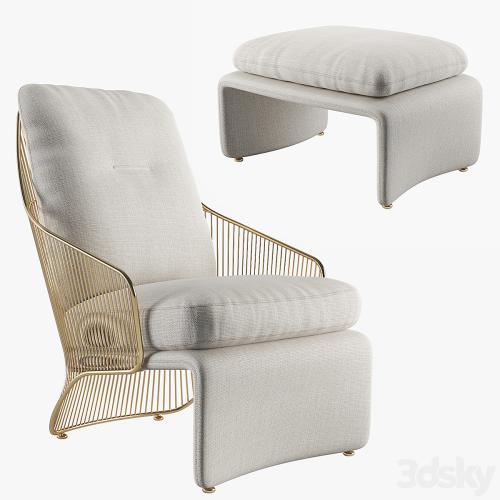 armchair minotti colette