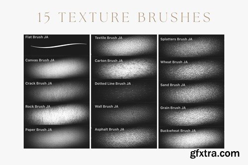 Texture brushes for Procreate AREDQDP