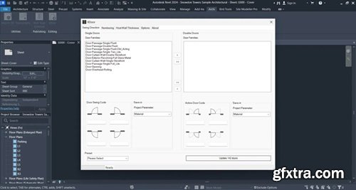 Archigrafix XDoor Door Swing Tool 24.2