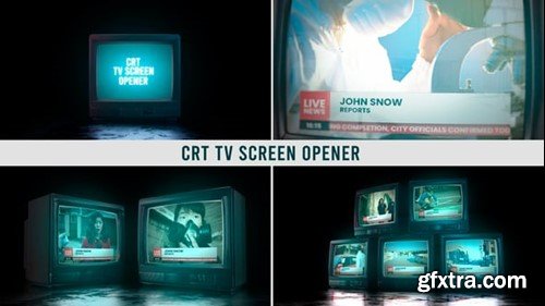 Videohive CRT TV Screen Opener 54769984