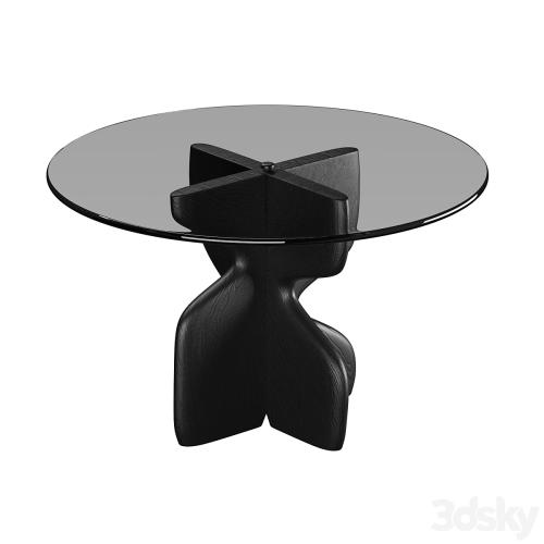 Lechuza Round Dining Table (Crate & Barrel)