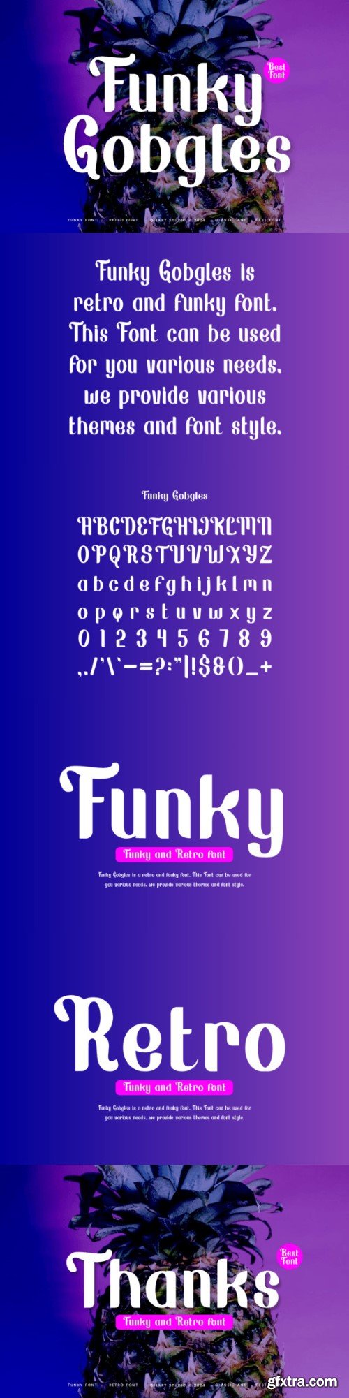 Funky Gobgles Font