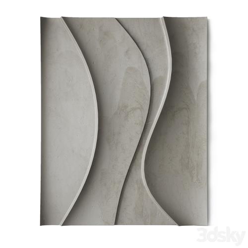 Abstract composition. Relief. Plateau. 9