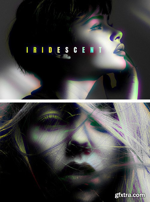 Iridescent Aura Effects for Photoshop