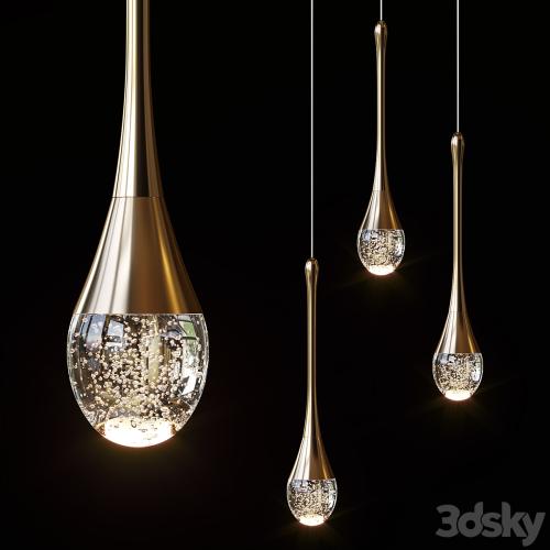 Pendant lights Mettasha Chandelier 1 and 3 lamps