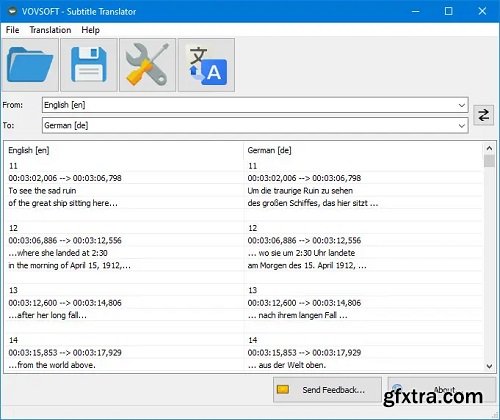 VovSoft Subtitle Translator 2.3