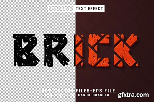 Brick 3d Text - Editable Text Effect NS7D4K6