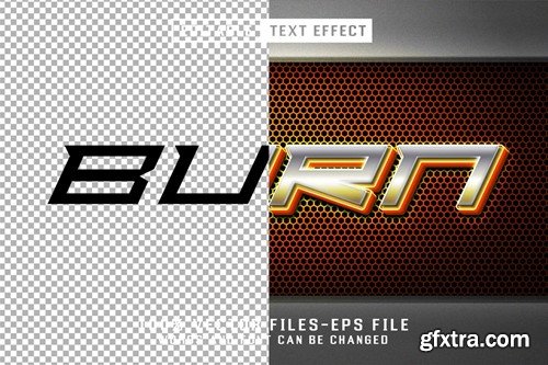 Burn 3d Metalic Text - Editable Text Effect YF8AMUQ