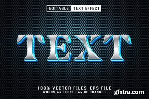 Tech 3d Metalic Text - Editable Text Effect 5Q2MZJH