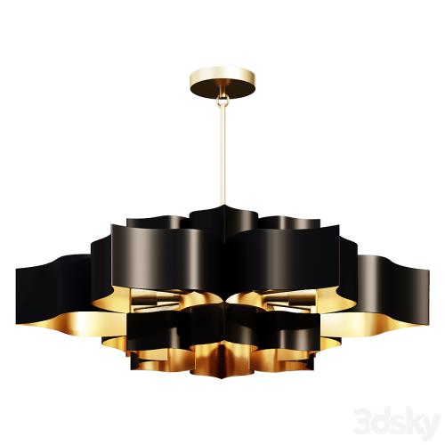 Chandelier GRAND LOTUS CHANDELIER SKU CH15325 BK lamp