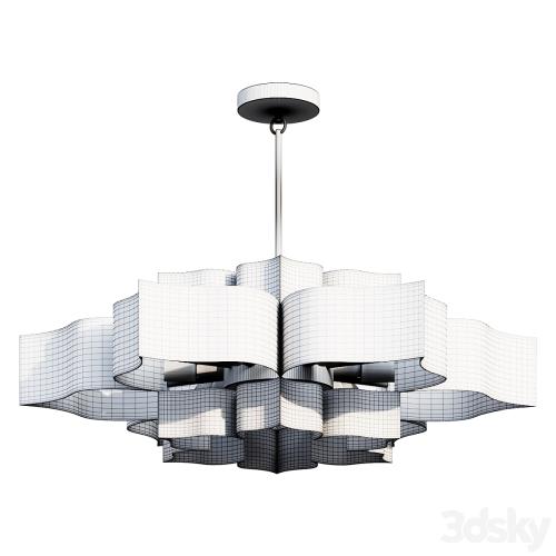 Chandelier GRAND LOTUS CHANDELIER SKU CH15325 BK lamp