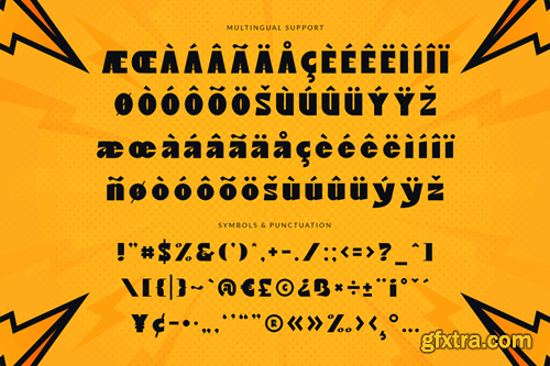 Ritchie - Unique Display Font CA7CMHK