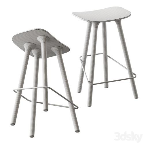 Bar stool Cot W from Nunc