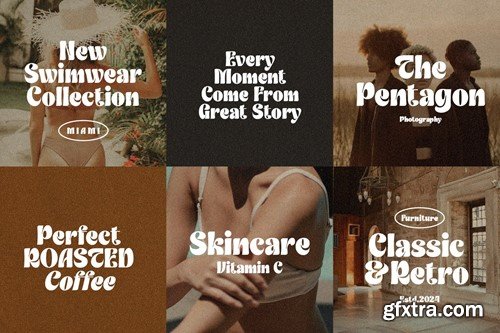 Regasti Vintage Display Font D64YX6N