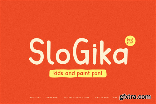 Slogika - Kids & Paint Font FTTSTDQ