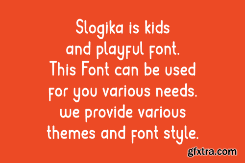 Slogika - Kids & Paint Font FTTSTDQ