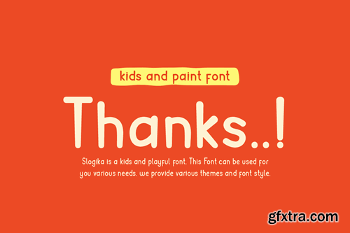 Slogika - Kids & Paint Font FTTSTDQ