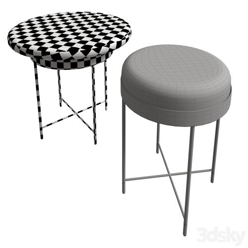 Roche Bobois Bilboquet Pedestal Table