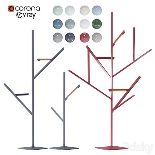 Blau tree lamp set