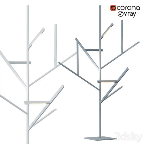 Blau tree lamp set