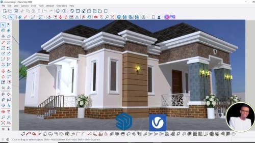 Udemy - Super 3bedoom SketchUp Pro From Basic To Advance Level