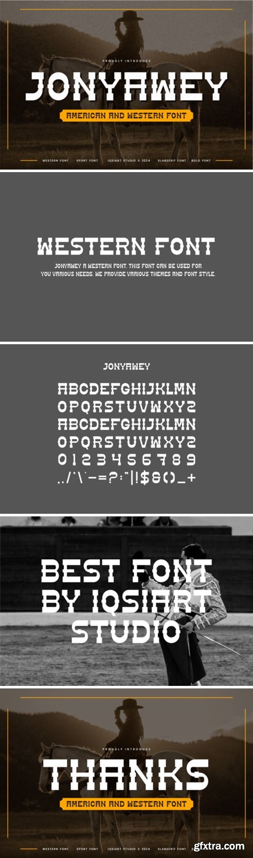 Jonyawey Font