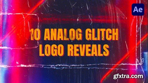 Videohive Analog Glitch Logos 54693848