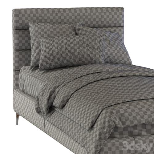 Bed Pfeiffer Upholstered Bed 2