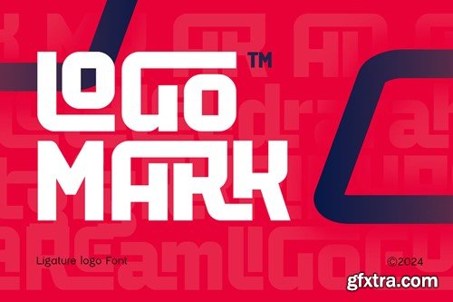 Logomark - Ligature Logo Font 3XEQQ7M