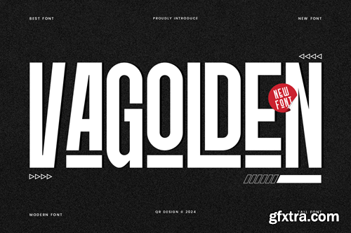 Vagolden - Modern Condensed Sans XSG4BQF