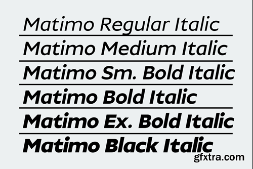 Matimo Humanist Sans Serif YJHX8SC