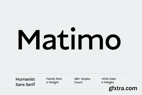 Matimo Humanist Sans Serif YJHX8SC