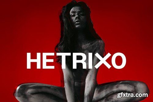 Hetrixo Display Typeface HQG5UYD