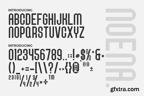 Noena Condensed Font 4KE6RDX