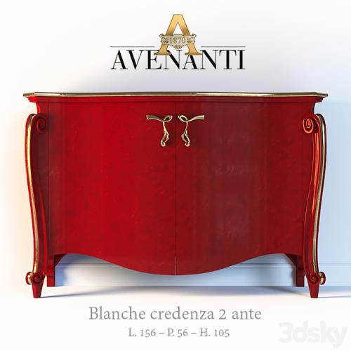 Sideboard Avenanti Blanche credenza 2 ante