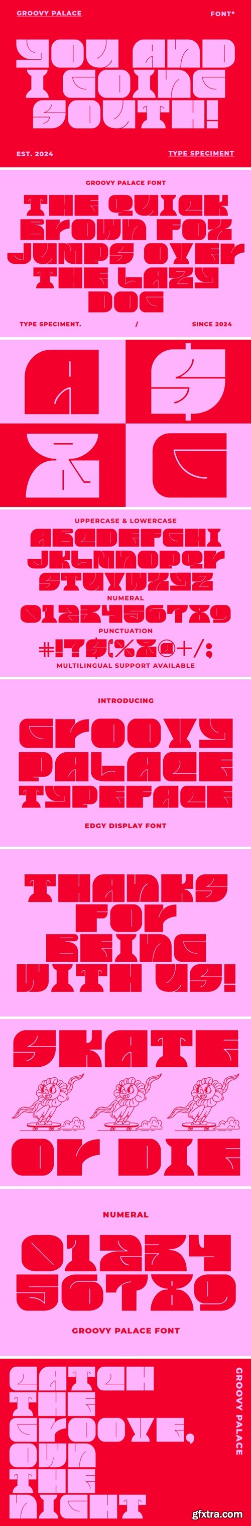 Groovy Palace Font