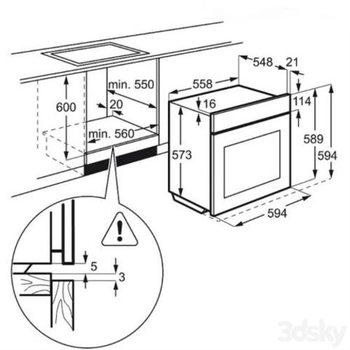 Oven Electrolux EOB8956VAX