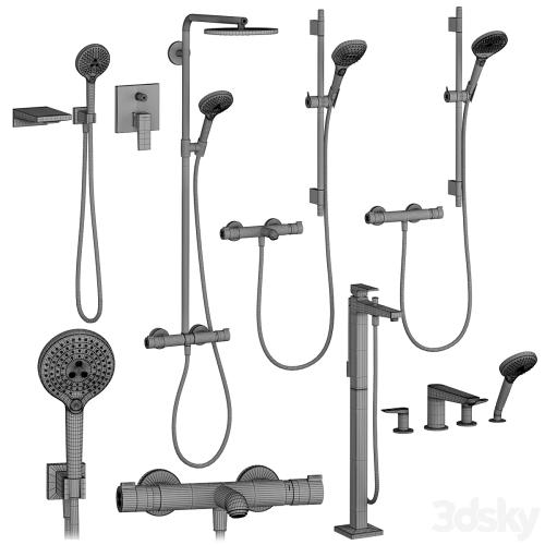 Refill HANSGROHE Set 1 | Ecostat | Metropol | Talis with adjustable shower head