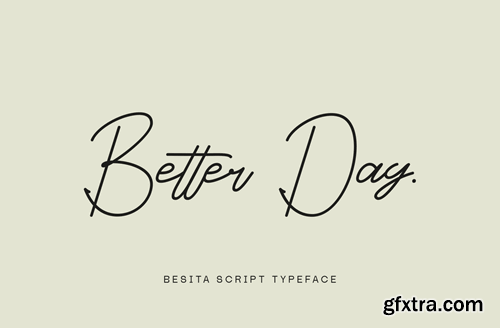 Besita - Elegant Script D4FNETG