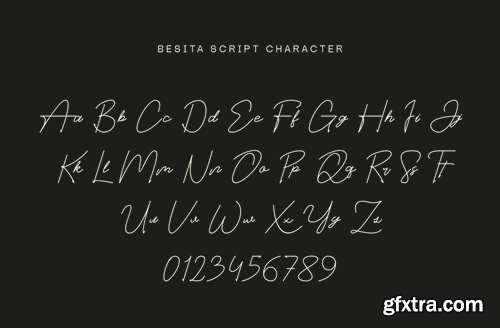 Besita - Elegant Script D4FNETG