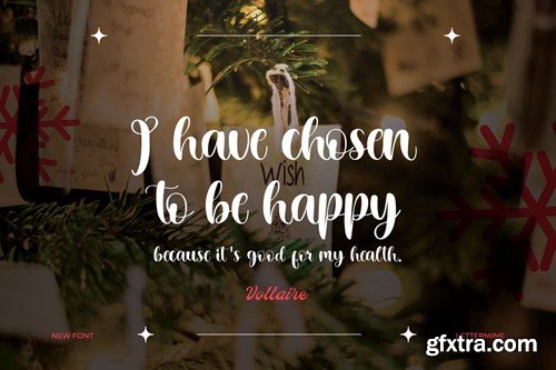 Slack On Christmas - Script Handwritten B4WYJQ6