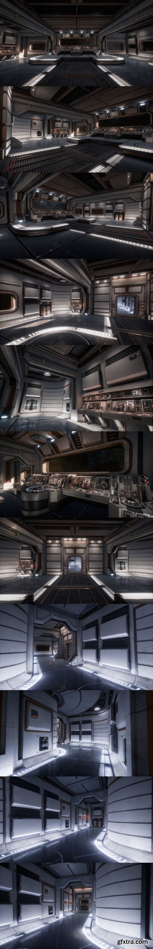 Sci-Fi Interior Asset Pack 1