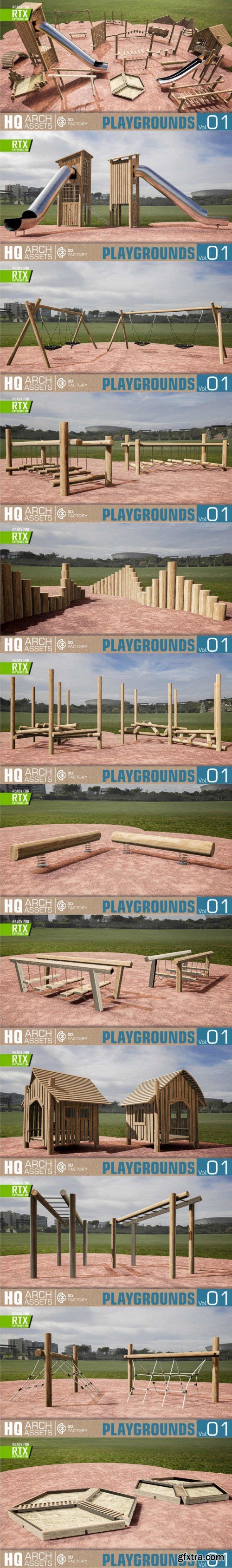 HQ Playgrounds Vol. 1