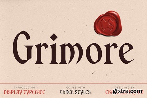 Grimore – Gothic Font E6936Y2