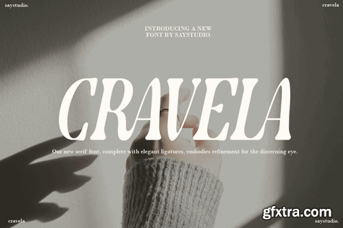 Cravela - Logo Modern Serif QGZUKXG