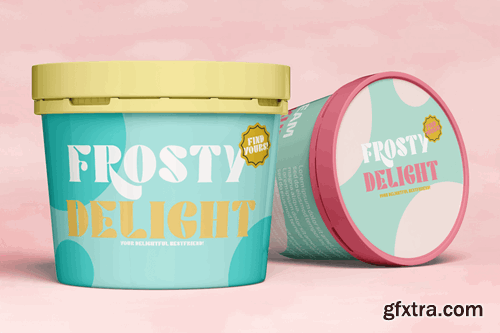 Chups Gelato - Modern Pop Font ACYHYHE