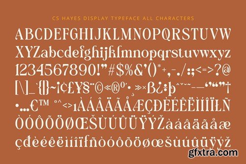 Hayes – Art Nouveau Font A8KC5S3