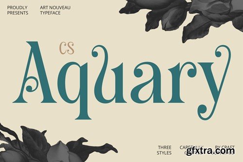 Aquary – Fantasy Font UP378ZR