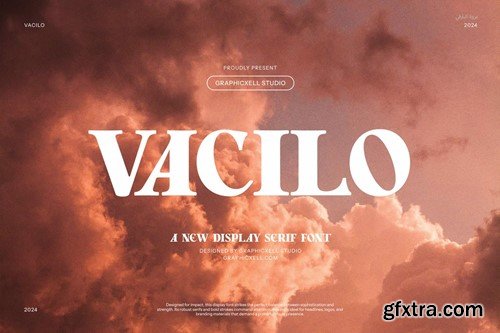 Vacilo - Elegant Serif Font X9GGK3R